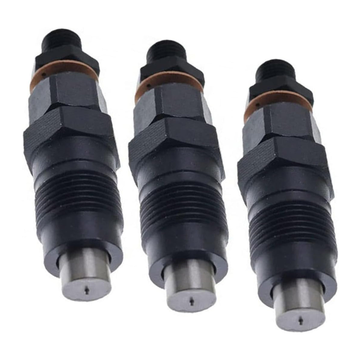 3Pcs Fuel Injector for Ford New Holland TC31DA TC33 TC33D TC33DA TC34DA TC35 TC35A TC35D TC35DA TC40 TC40A TC40D