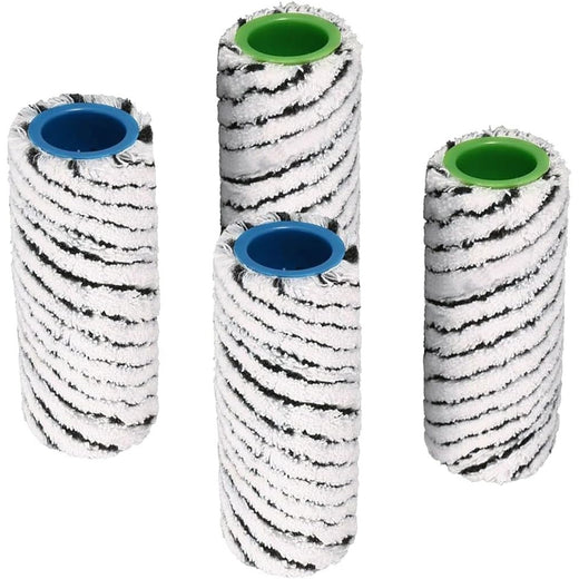 4 Pieces Stone Roller Brush 2.055-021.0 for Karcher Floor Cleaner FC7 FC5 Premium FC3 Cordless - KUDUPARTS