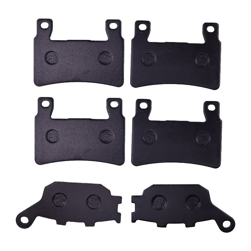 6 Pcs Front Rear Brake Pad FA296 FA174 for Honda Motorcycle CBR600F4i Sport 2001-2006 - KUDUPARTS