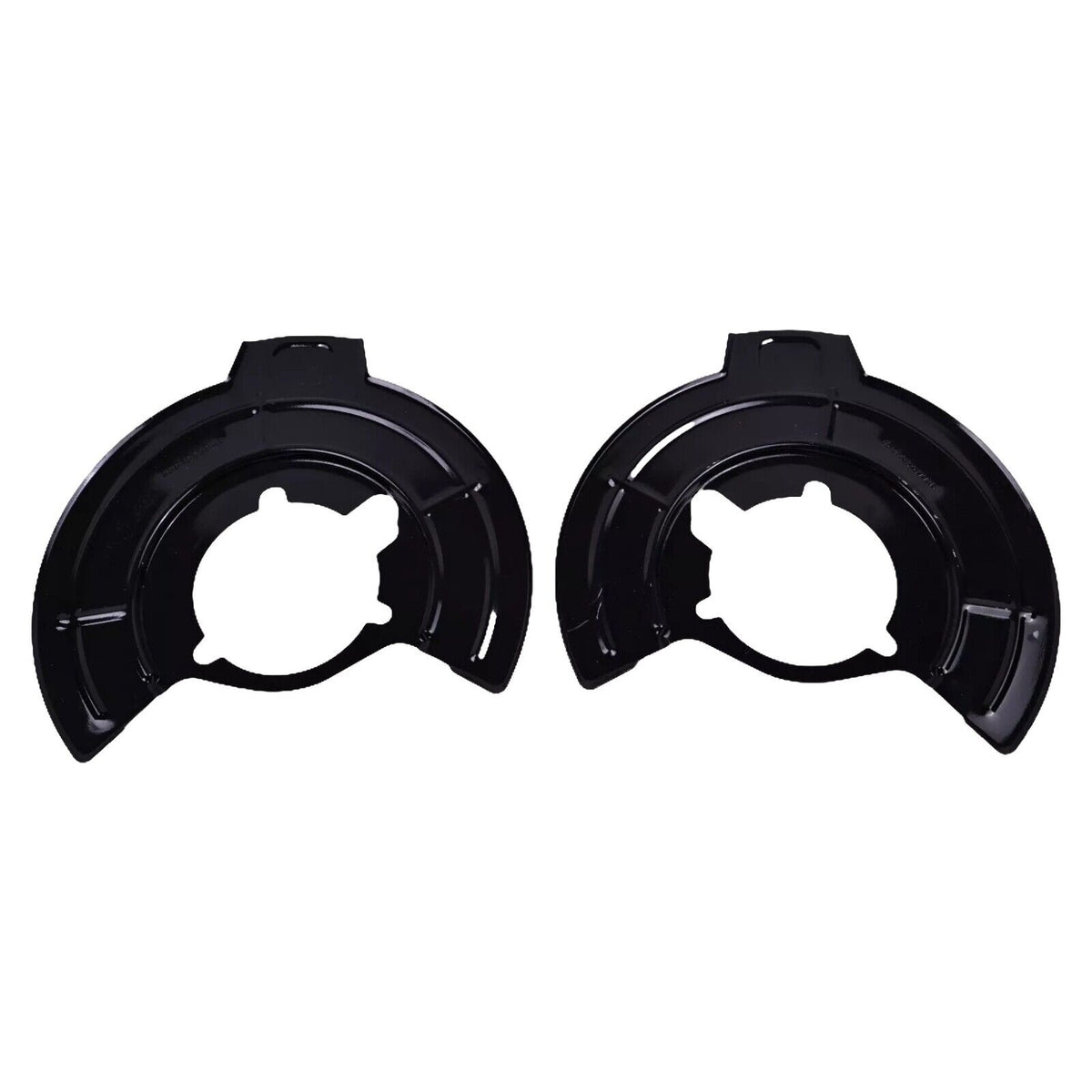A Pair Front Brake Disc Backing Plate 68043287AB 68043286AB for Jeep Wrangler JK 2007-2018 - KUDUPARTS