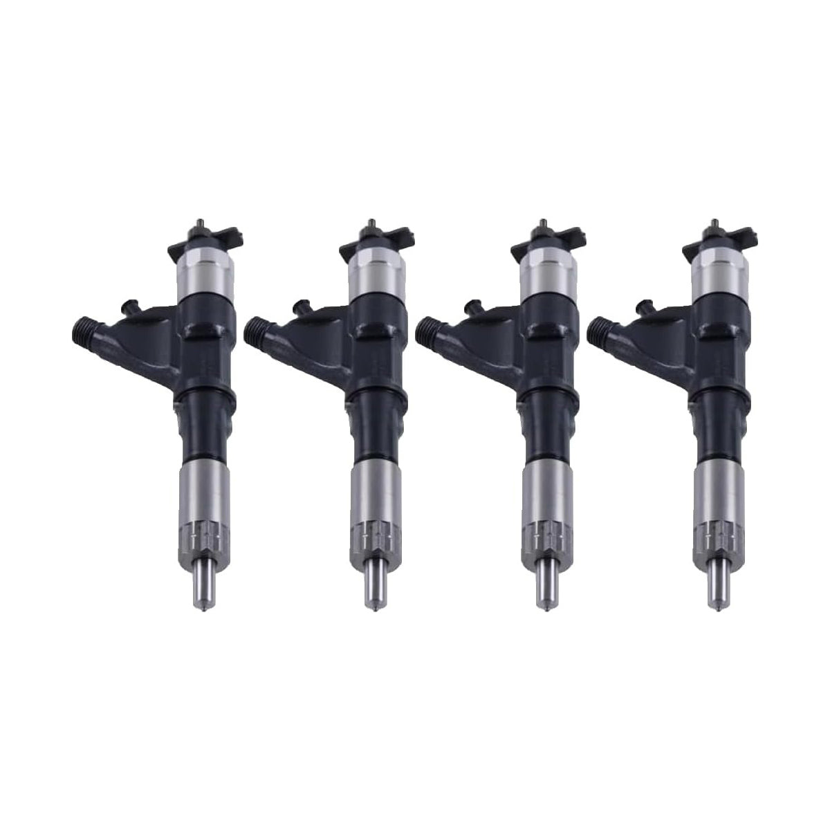 4 injecteurs de carburant 295050-2131 2901232030 pour moteur Isuzu 4HK1 4HK1TC 4HK1-TCS (camion NPR-HD NPR-XD NQR NRR)