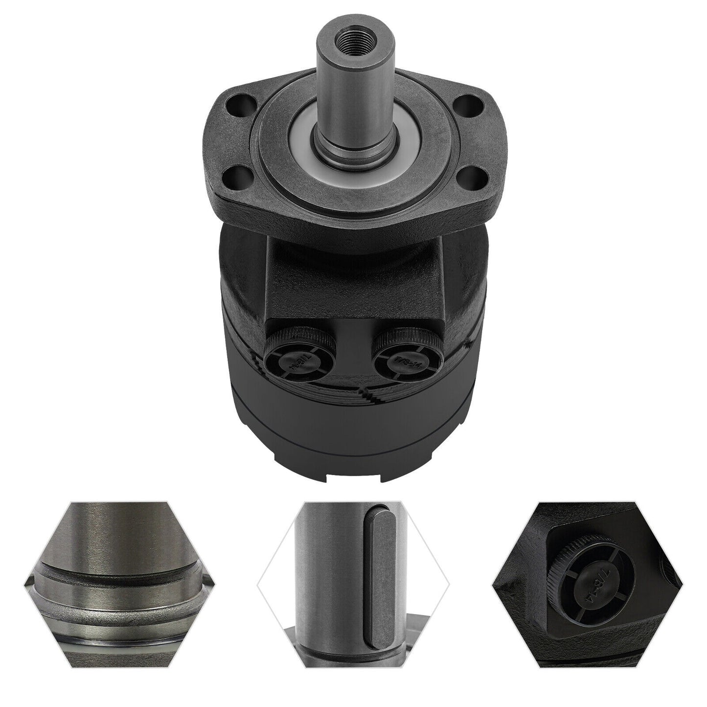 For Danfoss White RE013948 660-4-0010-9 Hydraulic Motor (Ship to US Only.) - KUDUPARTS