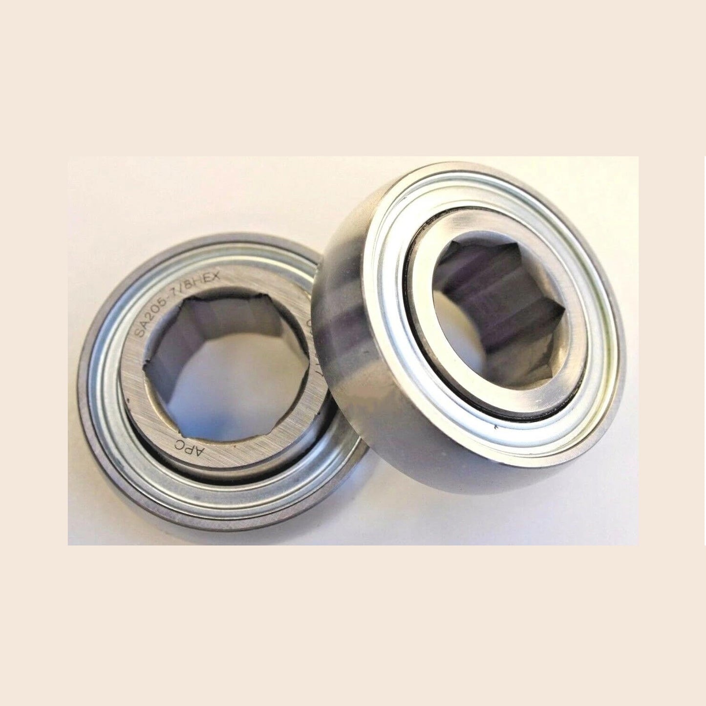 Cojinete de inserción SA205-7/8HEX para cortacésped