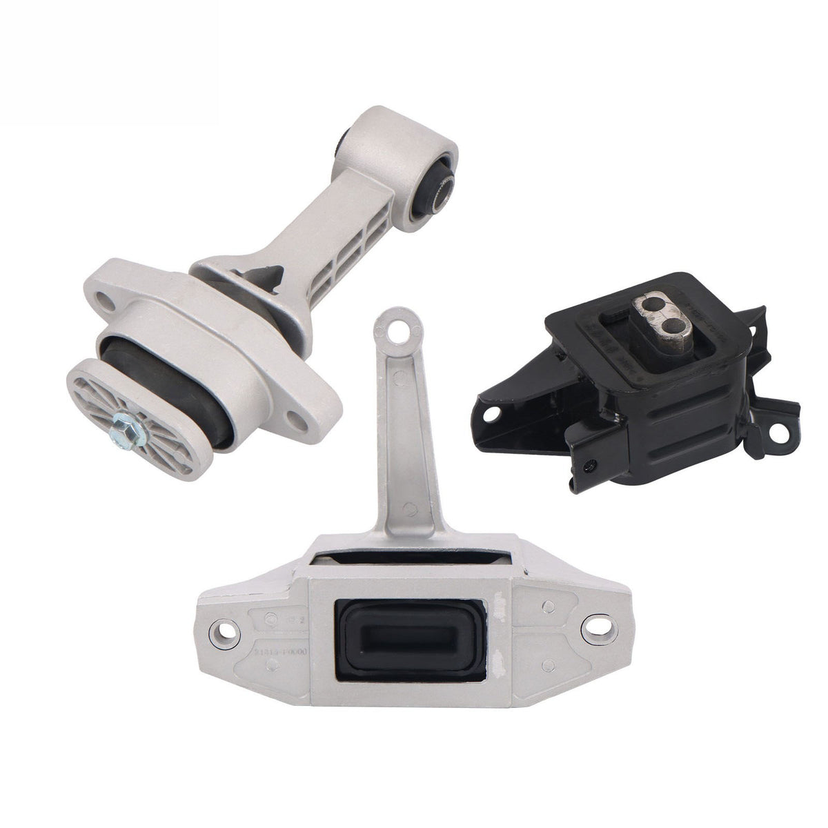 1 Set Engine Motor & Auto Transmission Mount 21830AA200 21950F2000 for Hyundai Elantra 2.0L 2017-2023 - KUDUPARTS