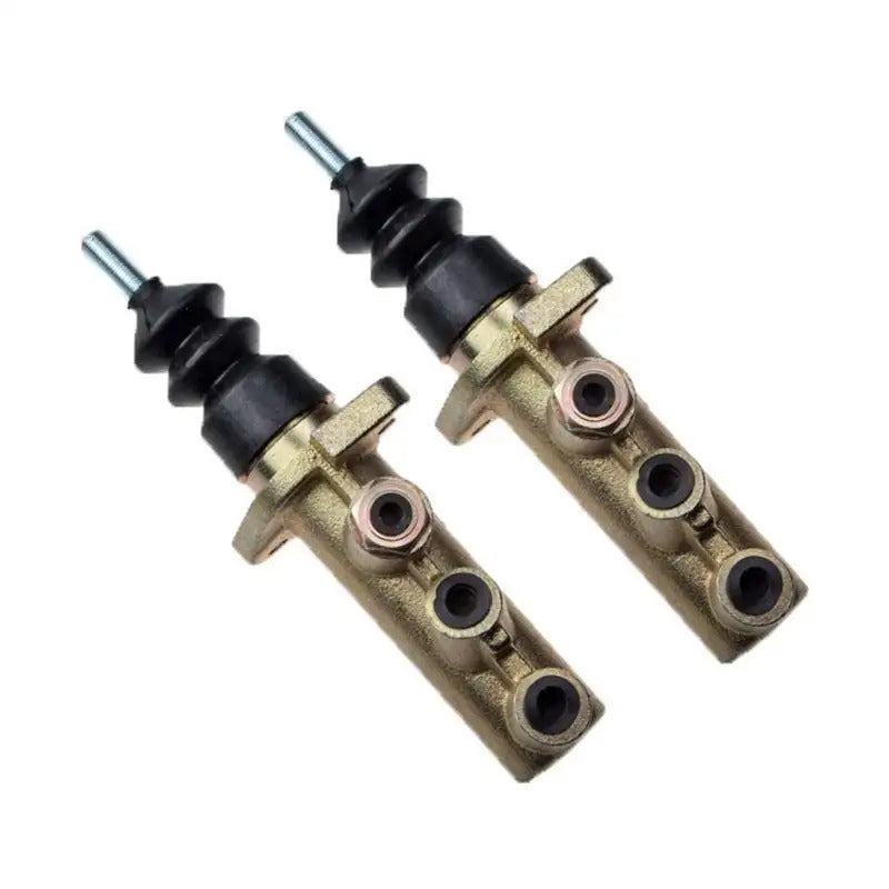2 PCS Master Brake Cylinder 182445A1 for New Holland Tractor Loader LV80 U80 U80B - KUDUPARTS