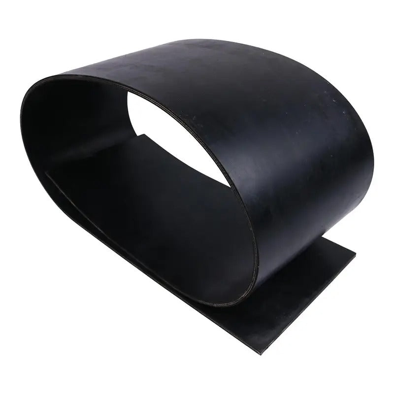 9" x 72" Rubber Snow Deflector Flap for Snow Plow - KUDUPARTS
