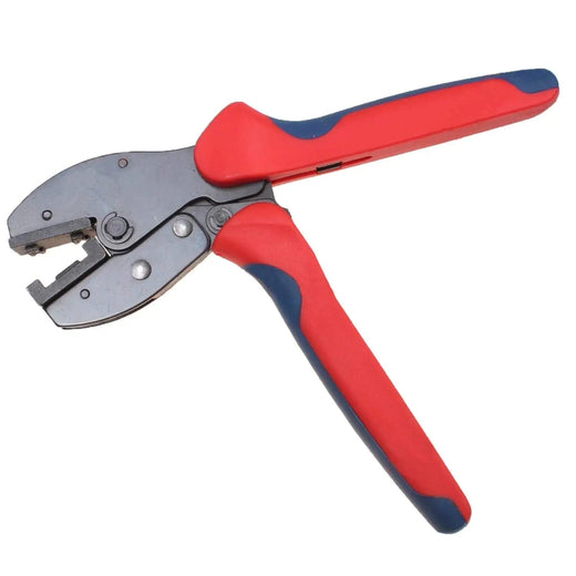 220mm Industrial Grade Ratcheting Crimper Crimping Tool LY-07FL for Flag Right Angle Terminals - KUDUPARTS