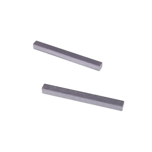 2 Pieces Rear Wheel Axle Square Key M82401 for John Deere LA100 LA105 LA110 LA115 LA120 LA125 LA130 LA135 LA140 - KUDUPARTS
