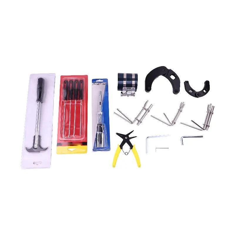 Hydraulic Cylinder Repair Tool Kit for Skid Steer Loader Backhoe - KUDUPARTS