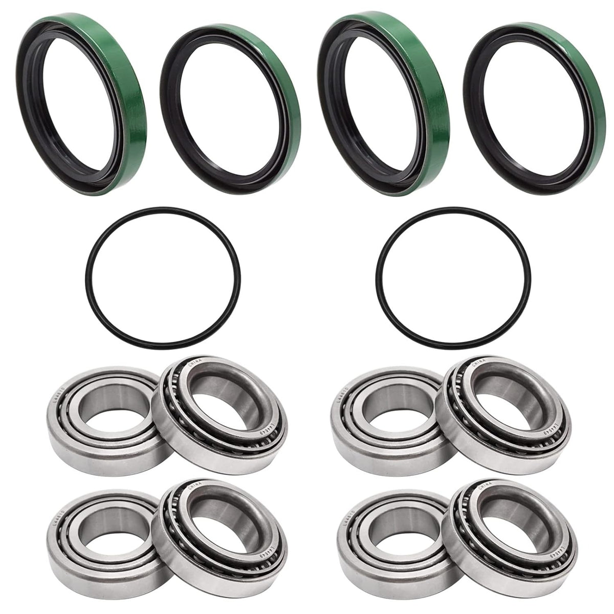 Front Wheel Hub Strut Bearing & Seal Kit for Polaris Big Boss Magnum Ranger Scrambler Sportsman Worker Xpedition Xplorer 1995-2009 - KUDUPARTS