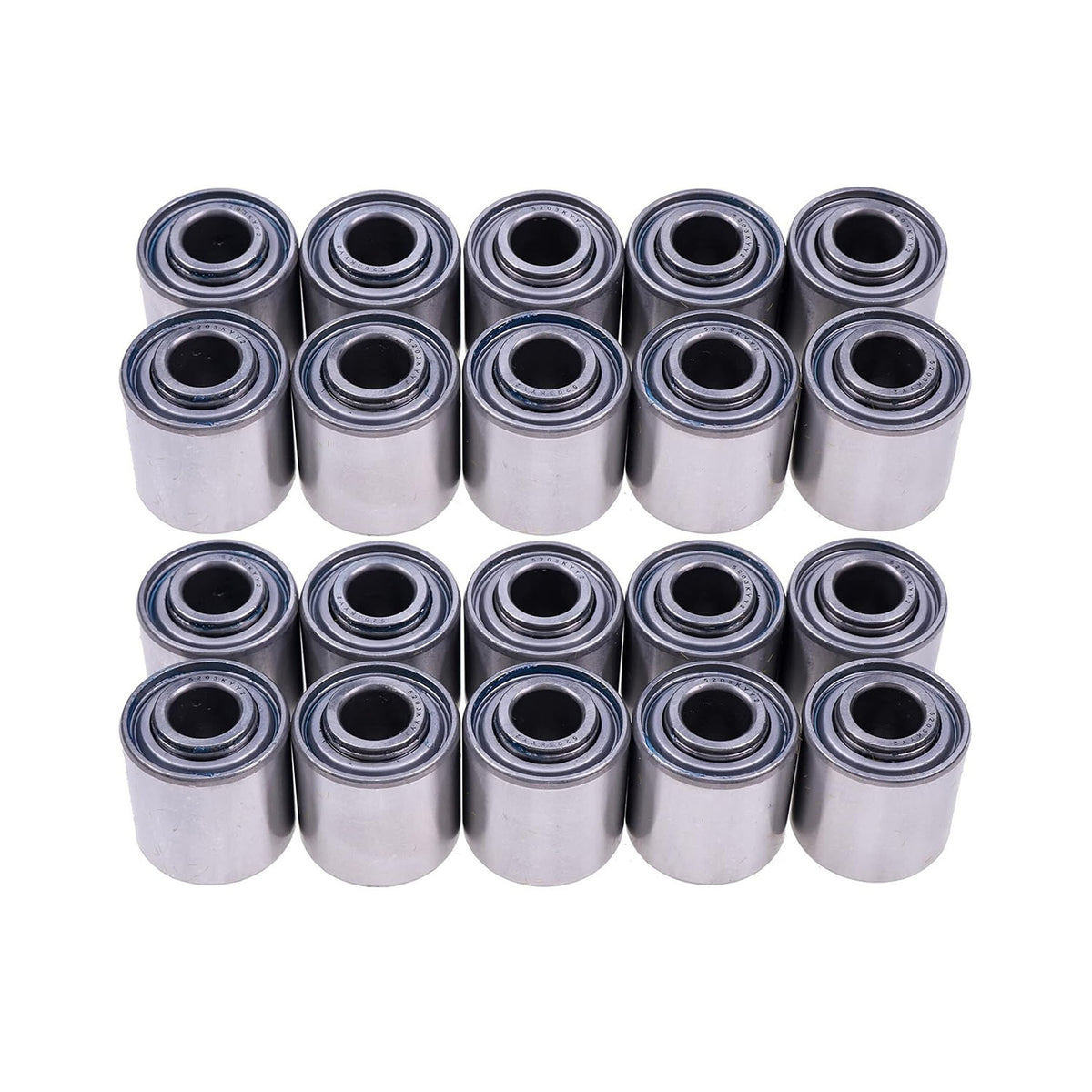 20 Pieces Wheel Bearing 5203KYY2 AN212132 324461A1A1 for John Deere Planter 1560 1565 1590 1690 7000 7100 7200 7300 CASE 1200 - KUDUPARTS