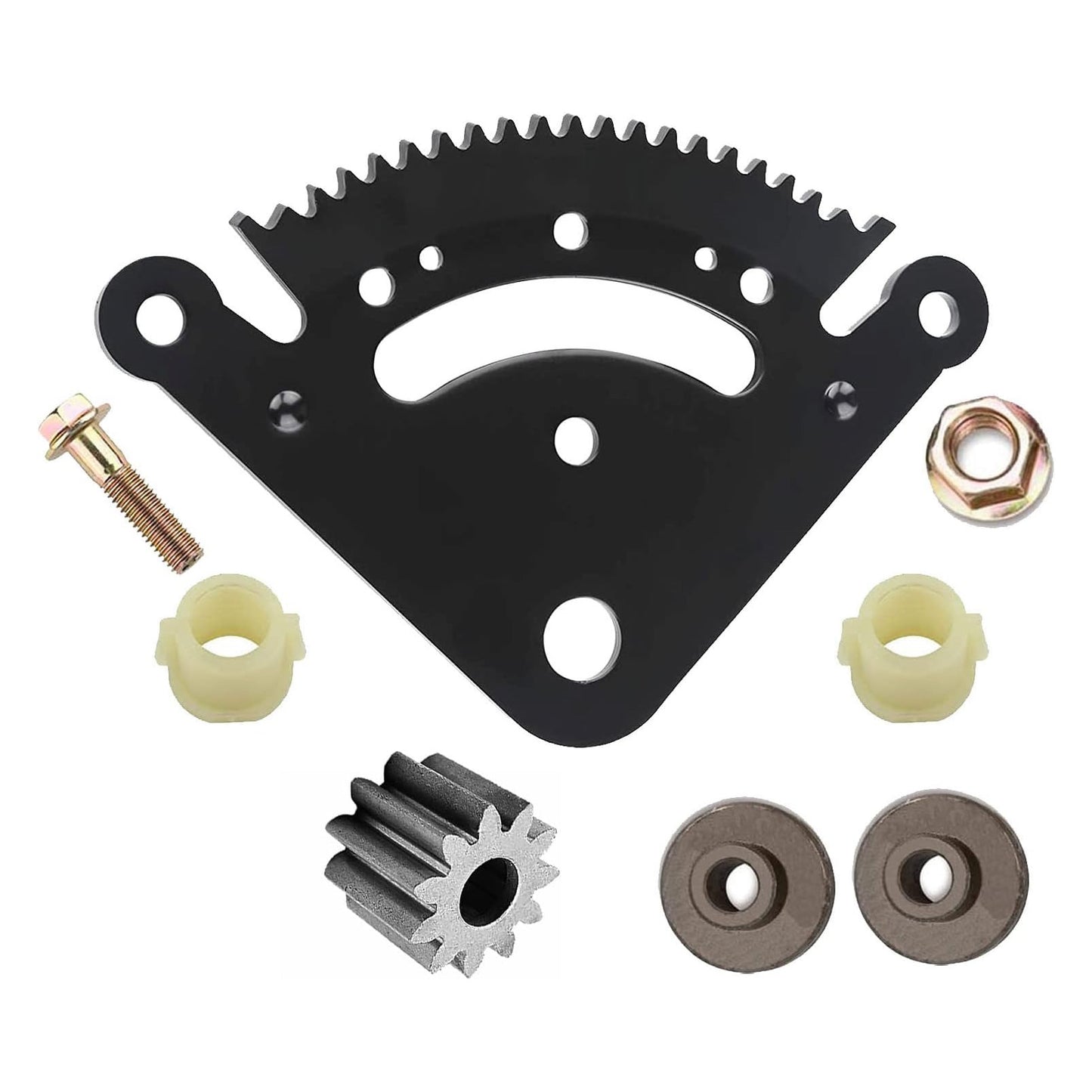 21 Teeth Steering Sector Pinion Gear Rebuild Kit for John Deere Lawn Tractor L100 L105 L107 LA100 LA105 LA110 LA115 LA120
