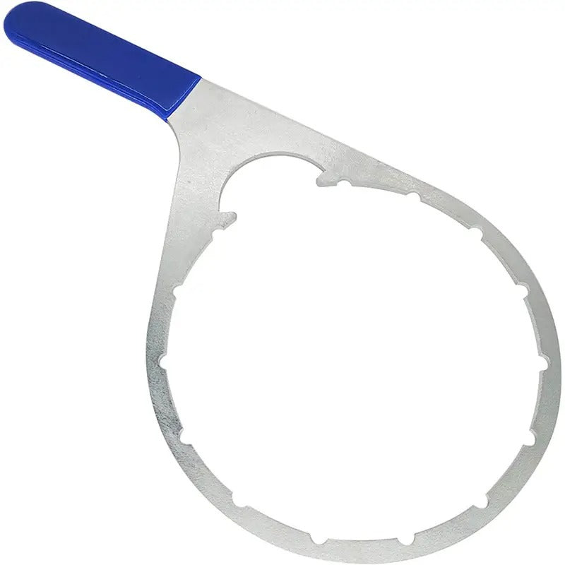 Clé à filtre à carburant pour bouchon de col/d'aération de 15 cm (6 pouces) 380134 382, poignée en métal revêtue de plastique pour une prise en main facile