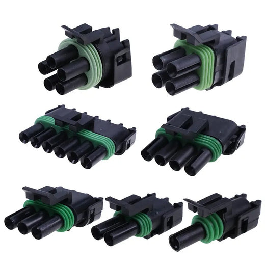 Pro Weather Pack Connector Kit WP-1104 With Non-Ratcheting Crimp Tool - KUDUPARTS