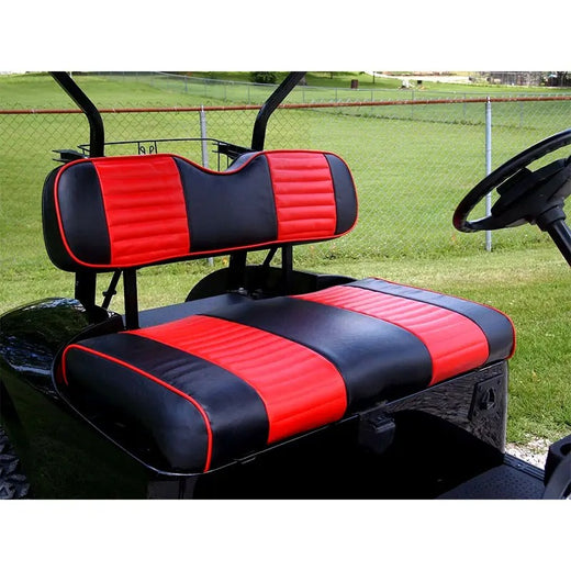 Red Golf Cart Seat Cover Front & Rear Set (4 PCS) for Club Car Precedent / Tempo - KUDUPARTS