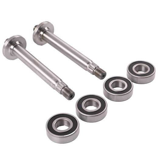 Spindle Shaft With Bearing Kit 738-1186 753-06348 for Cub Cadet Lawn Tractor LT1045 LT1046 MTD Tory Bilt Mower - KUDUPARTS