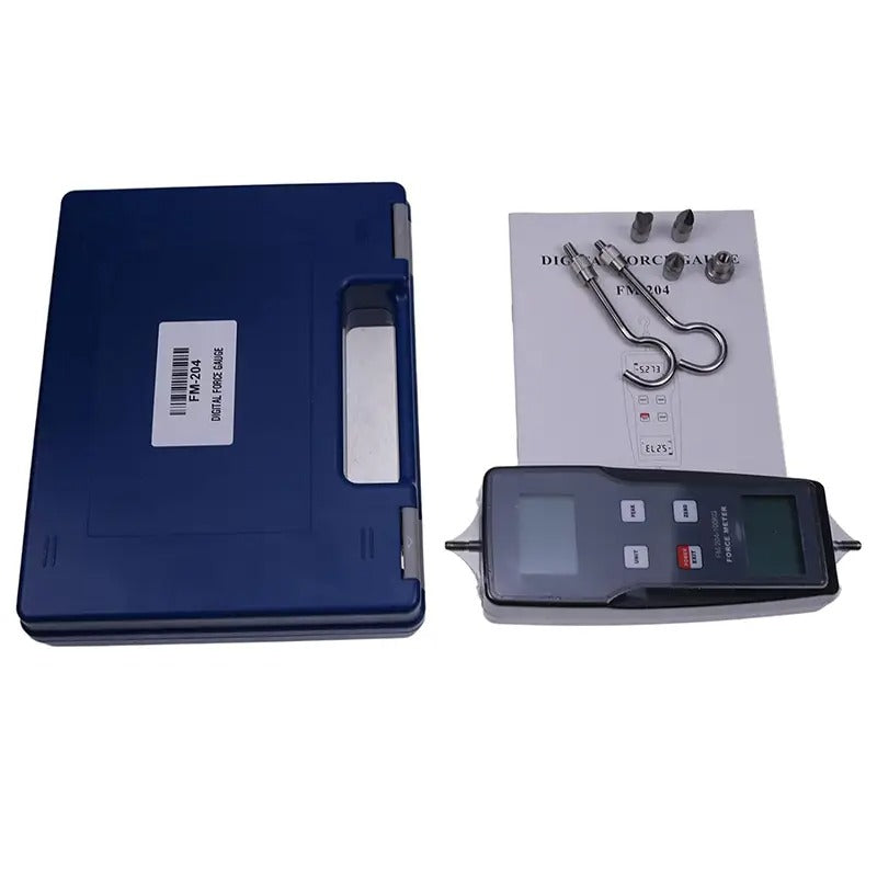 FM-204-100K 980N 100kgf 220Lbf Digital Force Gauge Push Pull Gauge Dynamometer Peak Track Mode 0.5% Accuracy - KUDUPARTS