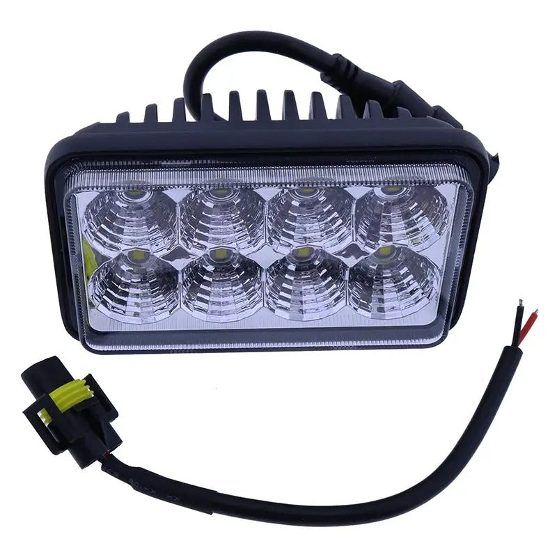 2pcs Lamp 222004A2 For CASE Skid Steer Loader 40XT 410 420 70XT 75XT 85XT - KUDUPARTS