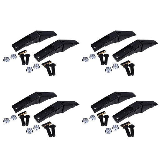 8 Pieces 6737325 Bucket Tooth & 6737326 Flex Pin for Bobcat Style Mini Excavator Skid Steer Loader - KUDUPARTS