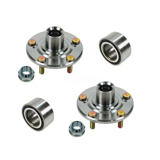 Front Wheel Bearing & Hub Kit BHA53198 for Honda Accord Element Pilot Acura RSX MDX - KUDUPARTS