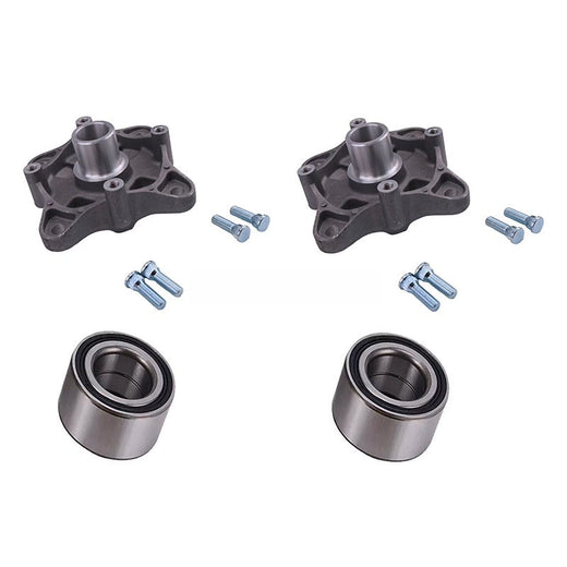 Rear Wheel Hub With Bearing Bolt 5134311 3514635 for Polaris RZR 800 EFI RZR S 4 800 2008-2014 - KUDUPARTS
