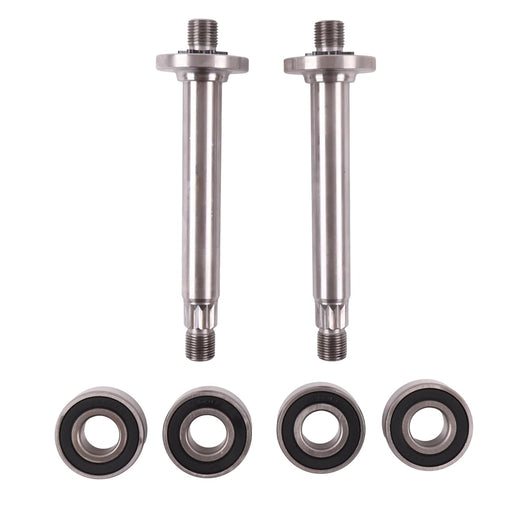 Spindle Shaft With Bearing Kit 738-1186 753-06348 for Cub Cadet Lawn Tractor LT1045 LT1046 MTD Tory Bilt Mower - KUDUPARTS