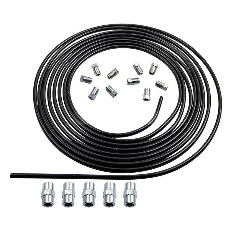 Kit d'accessoires de remplacement de conduites de frein haute performance plaquées cuivre AU-S405-1005 pour raccords ISO à bulle