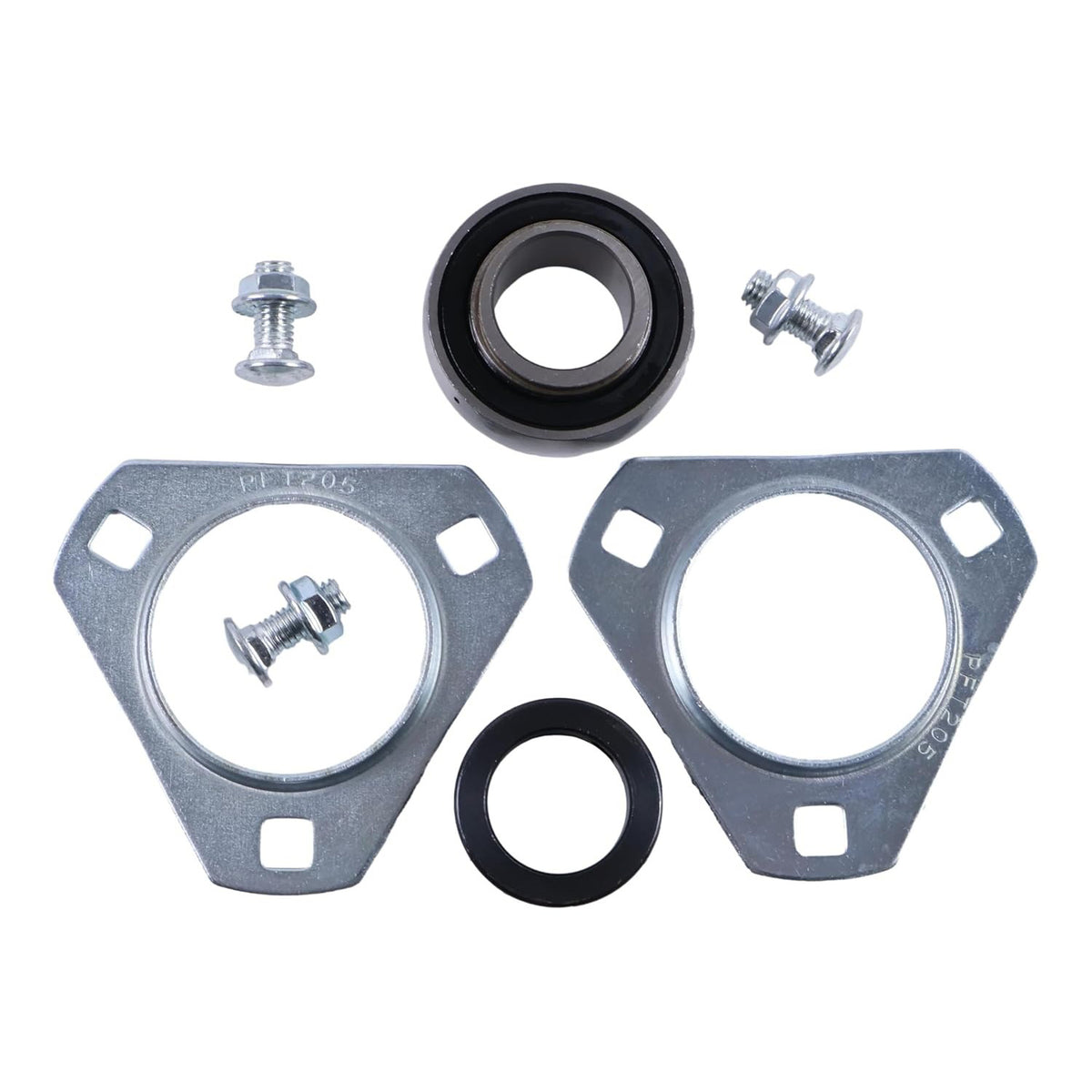 Bearing Flangette Fastener Kit 97130 97132 9077 for Troy-Bilt Tomahawk Chipper - KUDUPARTS