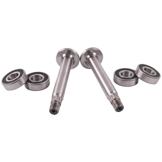 Spindle Shaft With Bearing Kit 738-1186 753-06348 for Cub Cadet Lawn Tractor LT1045 LT1046 MTD Tory Bilt Mower - KUDUPARTS