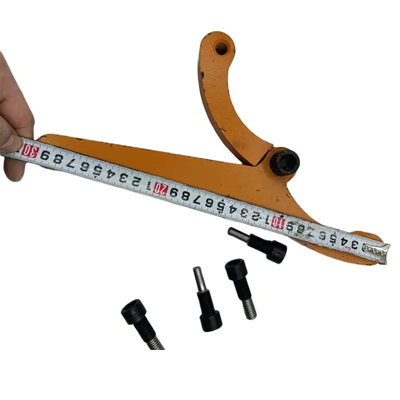 Clé spéciale pour piston de changement de piston compatible avec toutes les pelles hydrauliques de 3 à 60 tonnes.