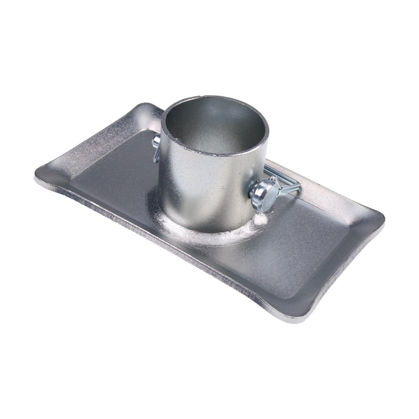 Plaque de pied de cric de remorque avec goupille de verrouillage 26029