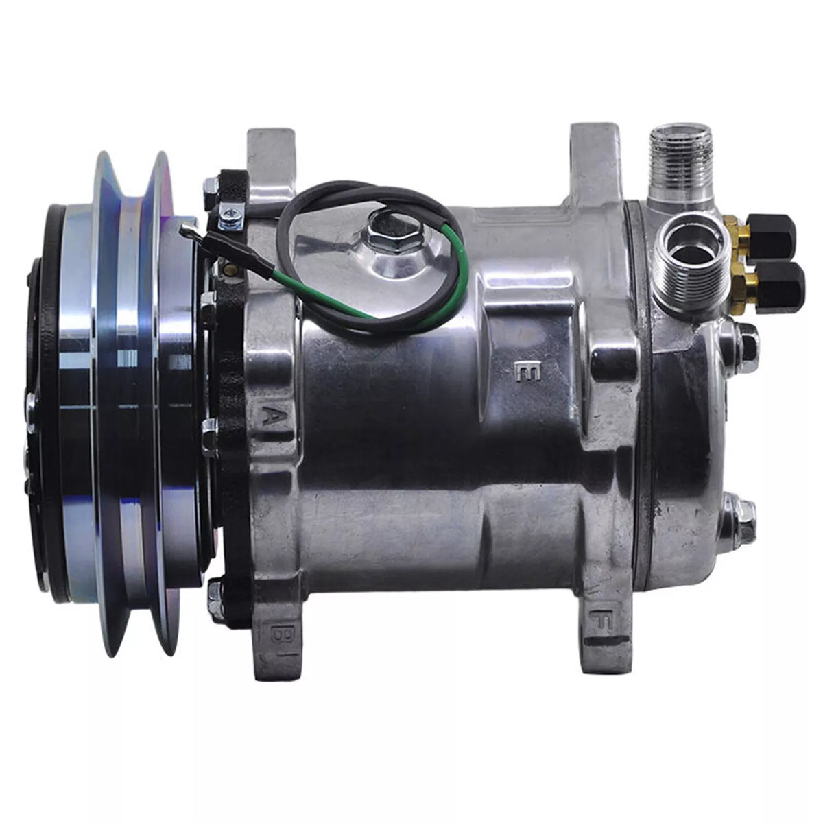 24V A/C Compressor 123/04999 714/40226 for JCB 411 446 JS160W-T2 .714 446B JS360 416S - KUDUPARTS