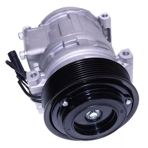 10PA15C A/C Compressor AL176858 for John Deere Tractor 1654 1854 2054 2104 5620 5720 5820 6130 6230 6330 6430 6530 6534 6630 6830 6930 7130 7230 7330 - KUDUPARTS