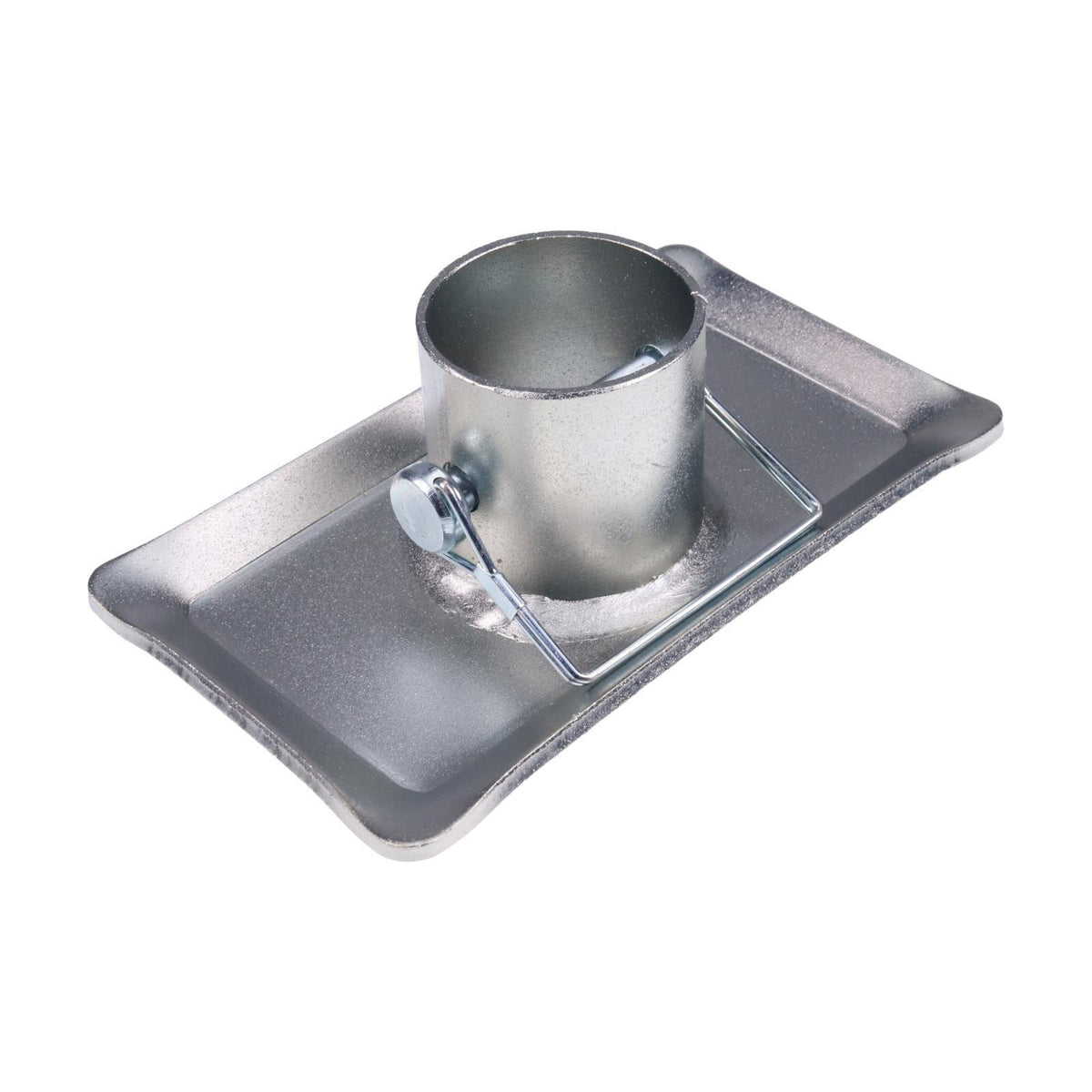 Trailer Jack Foot Plate With Lock Pin 26029 - KUDUPARTS
