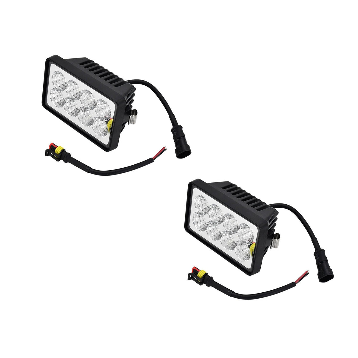 2pcs Lamp 222004A2 For CASE Skid Steer Loader 40XT 410 420 70XT 75XT 85XT - KUDUPARTS