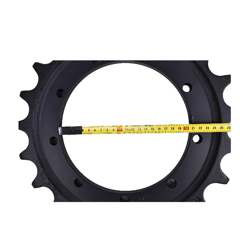 Sprocket for John Deere JD25D 21 Teeth 9 Holes ID 210mm Thickness 28mm Excavator Equipment - KUDUPARTS