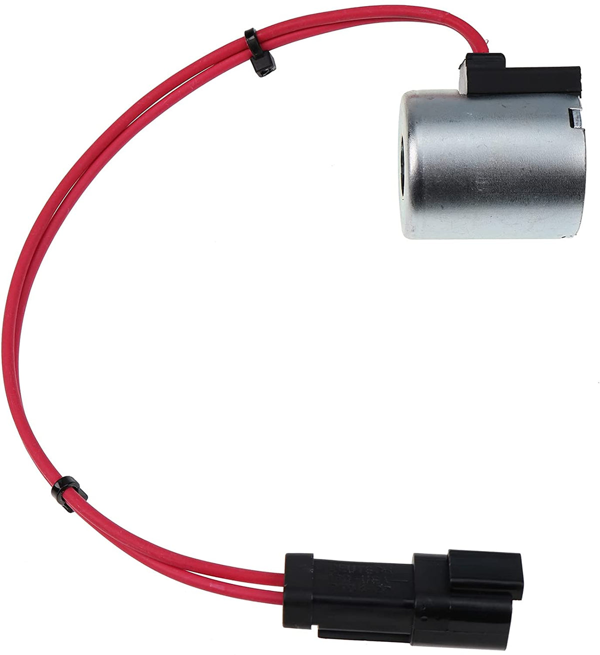 Solenoid Valve Coil 3E-8621 compatible with Caterpillar 416B 416C 416D 420D 424D 426B 426C 428B 428C 428D 430D 432D 436C 438B 438C 438D 442D 446B 446D 902 906 908 - KUDUPARTS