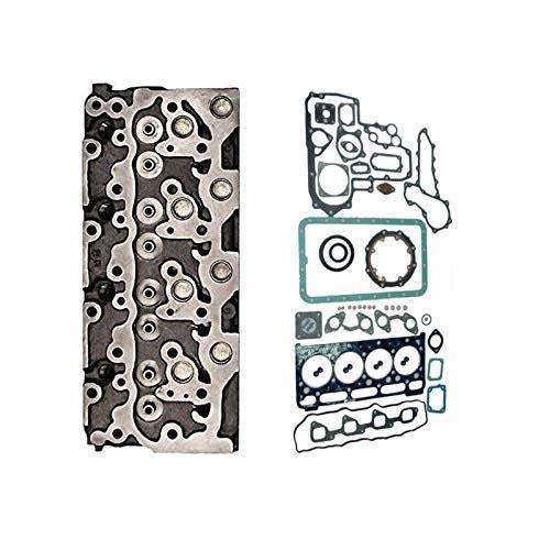 New BARE Diesel Cylinder Head + Full Gasket Set For Kubota V2403 - KUDUPARTS