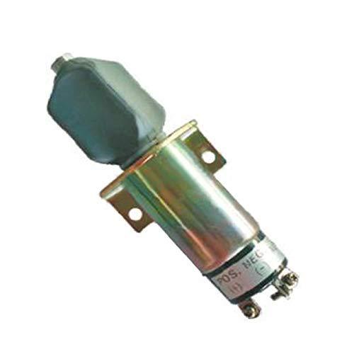 2848231 Solenoid for Perkins Shut Off/shutdown/stop Solenoid 1502-12C6U1B1S1 SA-3452-T 12v - KUDUPARTS