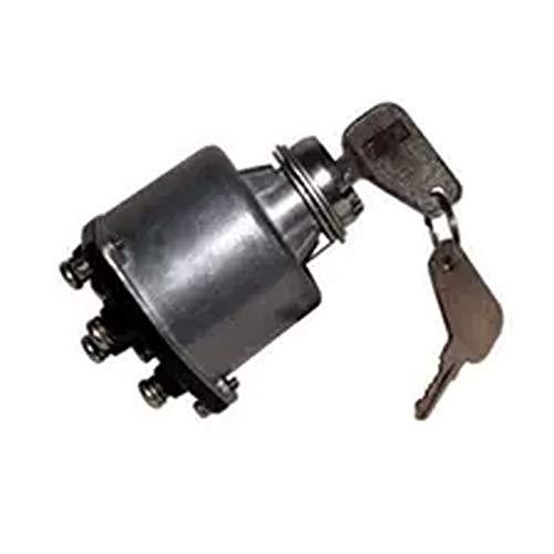 New Ignition Switch with Keys for John Deere 500A 500B 500C 510 Backhoe - KUDUPARTS