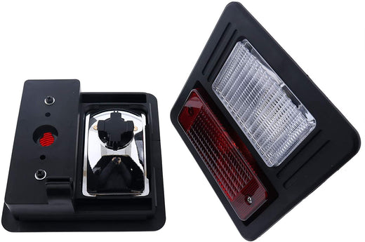 2X Rear Lights Assembly 6670284 for Bobcat Skid Steer 553 751 753 763 773 863 864 873 883 963 A220 A300 A770 S100 S130 S150 S160 S175 S185 S205 S220 S250 S300 S510 S530 S550 S570 S590 S630 - KUDUPARTS