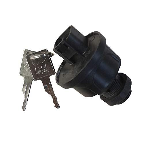 New Ignition Switch with Key for Bobcat E17 E17Z E19 E20 E25 E26 E32 E32i E35 E35i - KUDUPARTS