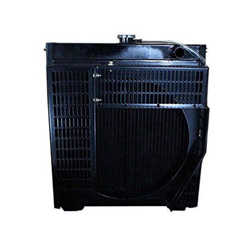 New Water Tank Radiator MM130524 for Mitsubishi L3E SDMO T8 generator - KUDUPARTS