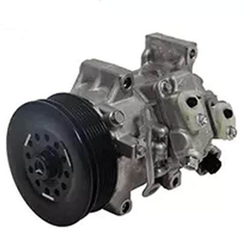 447190-8192 Air Conditioning Compressor with Clutch Assy for Air Conditioner Compressor Toyota Corolla 1.8L L4 2009 2010 6SEU14C - KUDUPARTS
