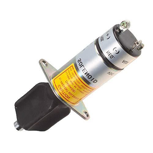 SA-3527-T 1504-12A7U1B1 Solenoid Diesel Shut Down for Woodward 12V - KUDUPARTS