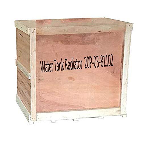 HIERTURB Water Tank Radiator Core ASS'Y 20P-03-81102 for Komatsu Excavator PC20R-8 PC25R-8 PC27R-8 - KUDUPARTS