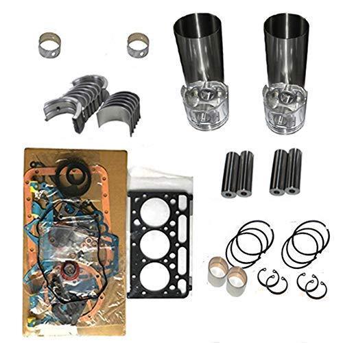 Overhaul Rebuild Kit for Isuzu 2AB1 Engine Repair Parts Piston Ring Gasket set - KUDUPARTS