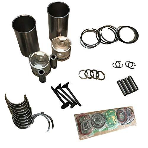 Overhaul Rebuild Kits with Liners Z750 for Kubota Engine L175 L185 L1501 L1500 - KUDUPARTS