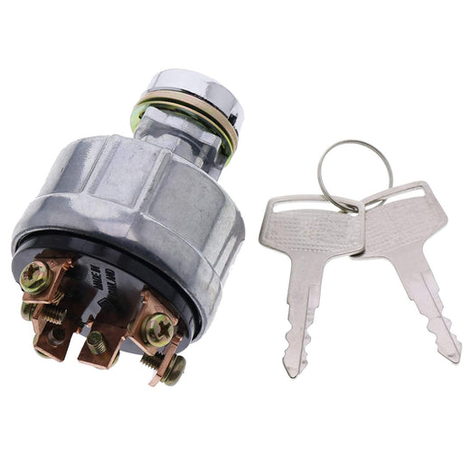 Ignition Switch Starter with Keys 1991036C1 1991035C1 1271716C1 for Mitsubishi Satoh Case IH International 245 235 255 254 244 - KUDUPARTS