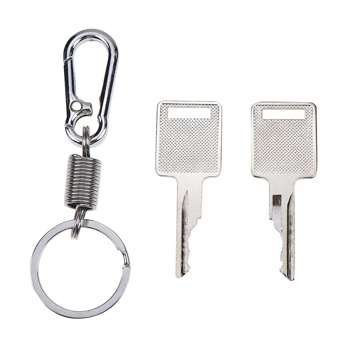 Ignition Keys #D250 A77313 6693241 6709527 with Key Chain for Bobcat 863 873 883 963 751 753 763 773 310 313 440 443 453 463 530 533 540 542 542 553 Skid Steer Loader Mini Excavators - KUDUPARTS